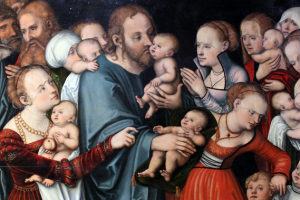 Lukas Cranach / Kindersegnung